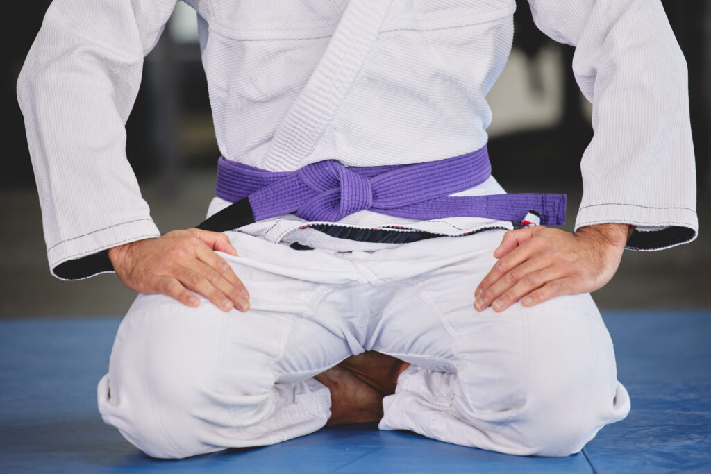 Jiu-Jitsu purple belt
